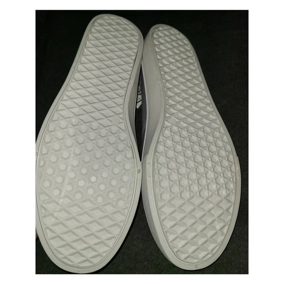 OT Revolution Men's Gray/White Canvas Upper Slip-On Loafers Shoes Size 12 (DD) - Picture 5 of 5